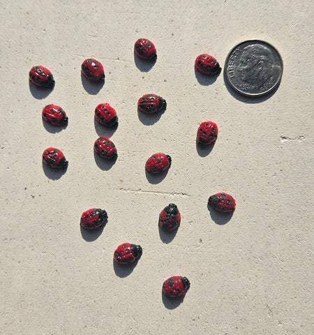 COE 96 Fusible Glass Lady Bugs for Your Fused Glass Projects
