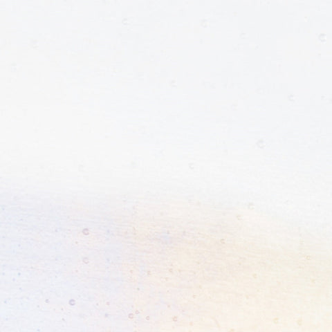 BU1101.51 - Bullseye Clear Rainbow Iridized Thin Glass - 90 COE 5x8