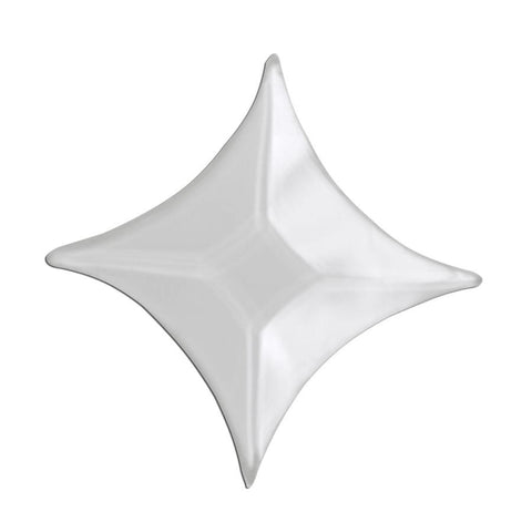 2 Inch Clear Star Bevels pack of 10