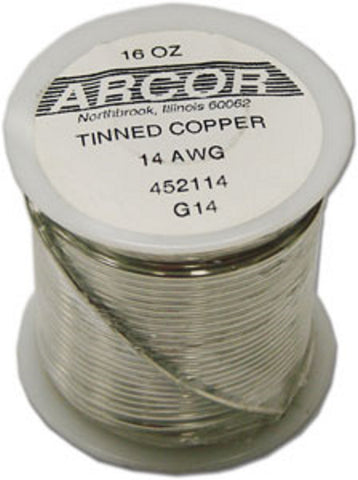 Pretinned Copper Wire 14 Gauge 1 Lb