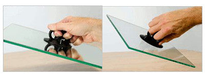 3 1/4 Inch Two Finger Glass Grabber Suction Tool for Sheet Glass