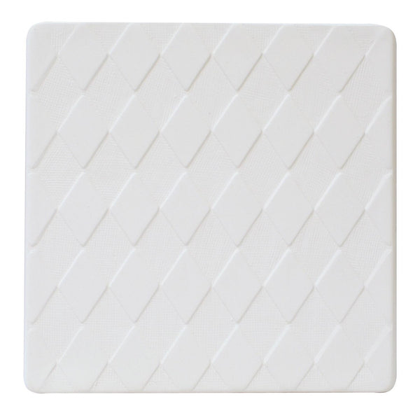 GX04 - 7 Inch Square Harlequin Texture Plate Mold for Glass Slumping