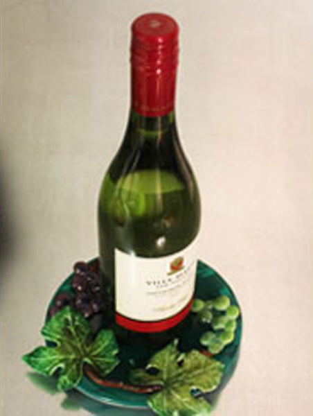 Grape Leaves Texture Mold for Glass Casting Frit LF116