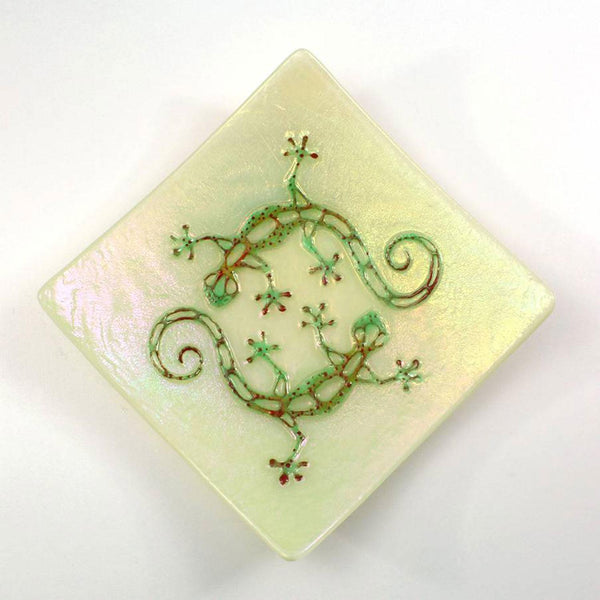 GX14 - Gecko Texture Tile Mold for Glass Slumping
