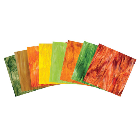 Oceanside Fall Harvest - Fusible Stained Glass Variety Pack X8026