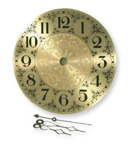 Clarity 5 inch Brass Clock Face With Hands