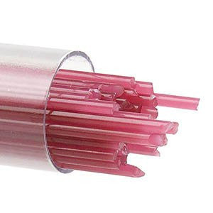 Fusing Glass Supplies Bullseye Stringers COE 90 Pink 2mm