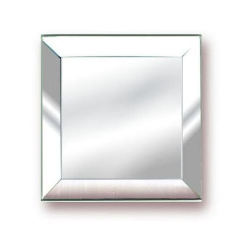 3 Inch Square Mirror Bevels - pack of 6