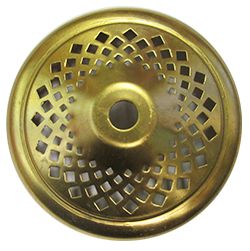 4 (actually 3 14/16ths) inch vented brass vase cap