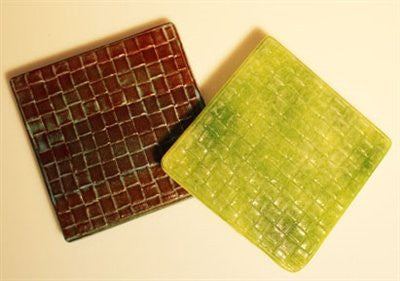Square Coaster Weave Dam Mold gm129