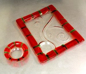 GM108 - Spiral Appetizer Dip Mold for Glass Slumping