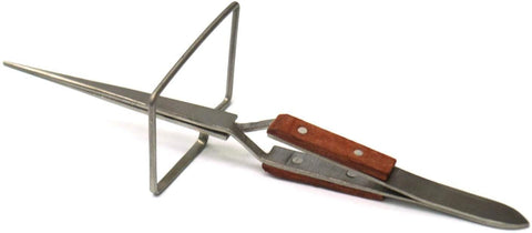 6 Inch Self Supporting Tweezers for Glass Working Jewelry Making