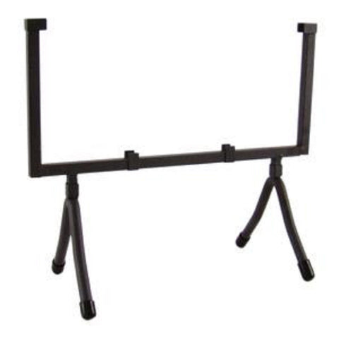 Black Wrought Iron Stand for 10 Inch Square Stained Glass Panel