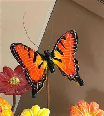 Large Swallowtail Butterfly Fritter Ceramic Mold for Fusing Glass LF185