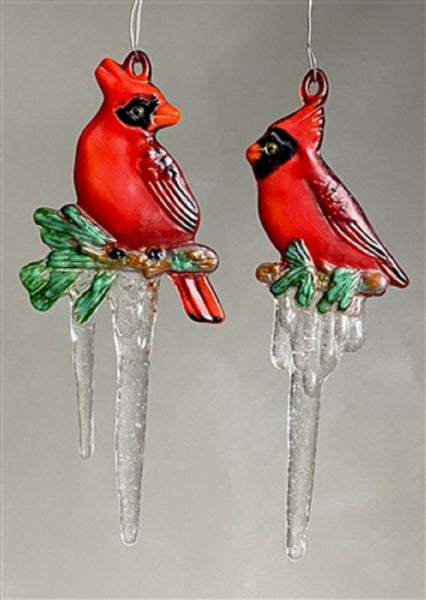 LF217 Cardinal Icicle Ornaments Mold for Glass Fusing