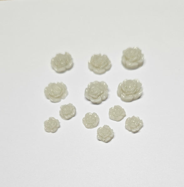 COE 96 Fusible Glass Flowers (Roses) for Your Fused Glass Projects