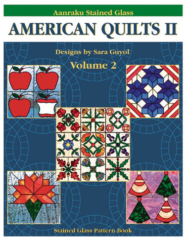 Aanraku American Quilts Stained Glass Pattern Book Volume 2