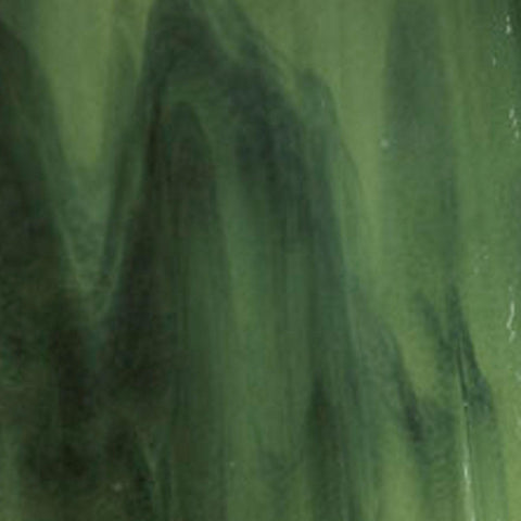 BU2212.30 - Bullseye Olive Green Opal, Forest Green Streaky 5x8 - 90 COE