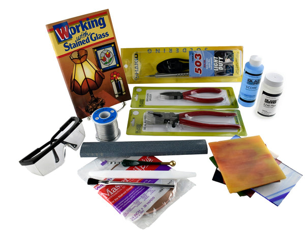 Stained Glass Beginner Tool Kit - Foil or Lead Method — Szklo Glass
