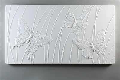 Butterfly Texture Tile Mold for Glass Slumping DT04