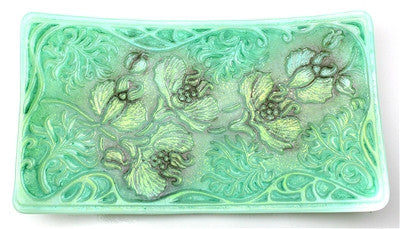 Art Nouveau Texture Tile Mold for Glass - DT14