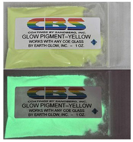 1 OZ CBS Coatings by Sandberg Glow Pigment Yellow
