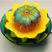 LF103 - Daisy Frit Texture Tile Mold for Glass Fusing Slumping