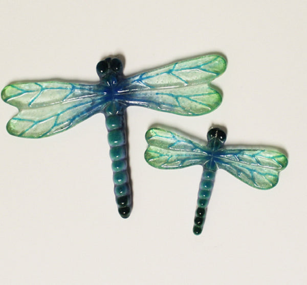 LF115 - Small Dragonfly's Texture Mold for Glass Fusing