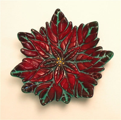 LF120 Detailed Poinsettia Texture Mold