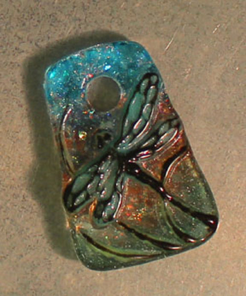 LF93 - Dragonfly Holey Cameo Casting Jewelry Mold