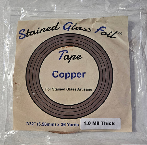 Value 7/32 Copper Backed Copper Foil 1 Mil