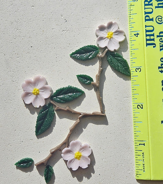 COE 96 Fused Glass Cherry Blossoms, Leaves, Branches for your Fused Glass Nature Scenes