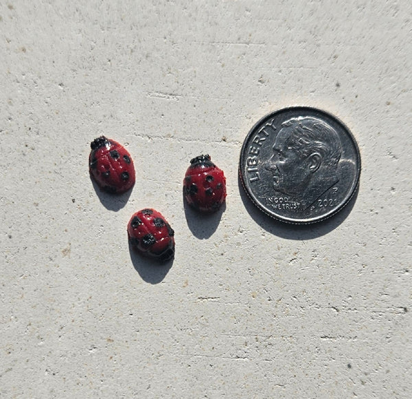 COE 96 Fusible Glass Lady Bugs for Your Fused Glass Projects