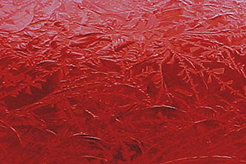 150GC Red Glue Chip Glass 12 x 12 Sheet closeout