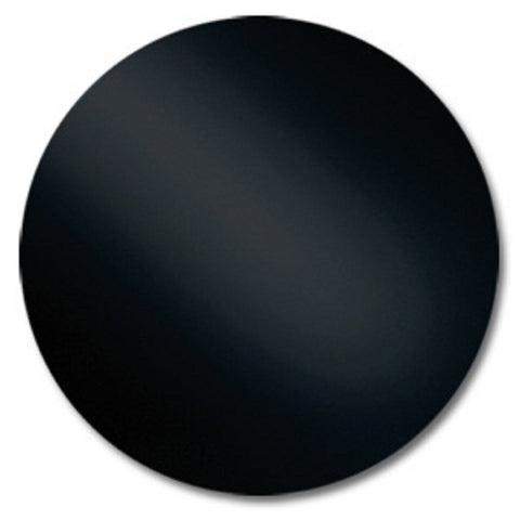 Wissmach Fusible Black Glass Opal 8 Incg Circle / Round - 96 COE