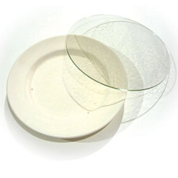 Wissmach Clear 12 Inch Fusible Glass Circle Blank - 96 COE