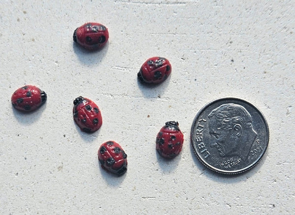 COE 96 Fusible Glass Lady Bugs for Your Fused Glass Projects