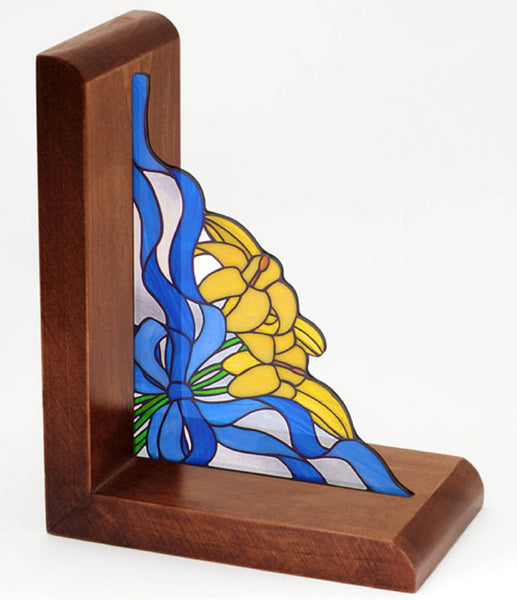 Medium Cherry Finished Book Ends (pair)