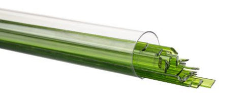 BU142604-Spring Green Transparent Ribbon / Noodle COE 90