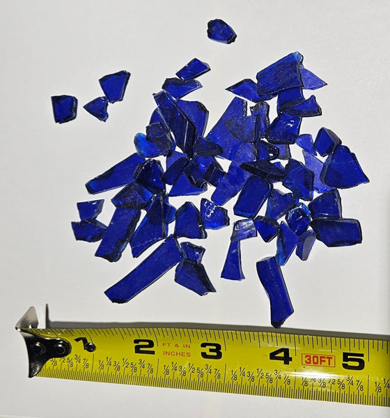 COE 96 - Uroboros Retired - Dark Blue Mosaic Frit UF7012