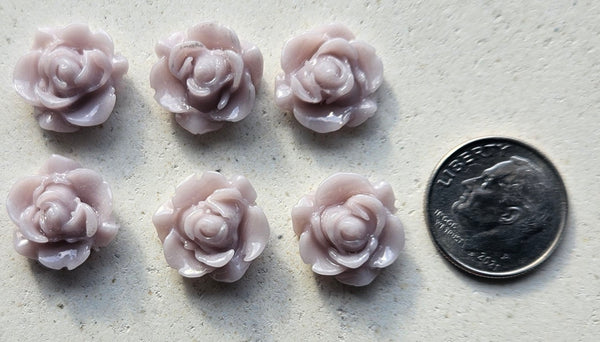 COE 96 Fusible Glass Flowers (Small Roses) for Your Fused Glass Projects 14-15mm