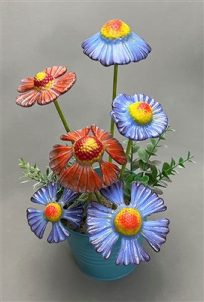 LF244 - Two Coneflowers Glass Fusing Mold