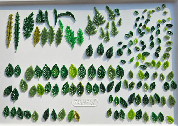 COE 96 Pre Fused Glass Leaves (Leaf Assortments) for Your Fused Glass Projects