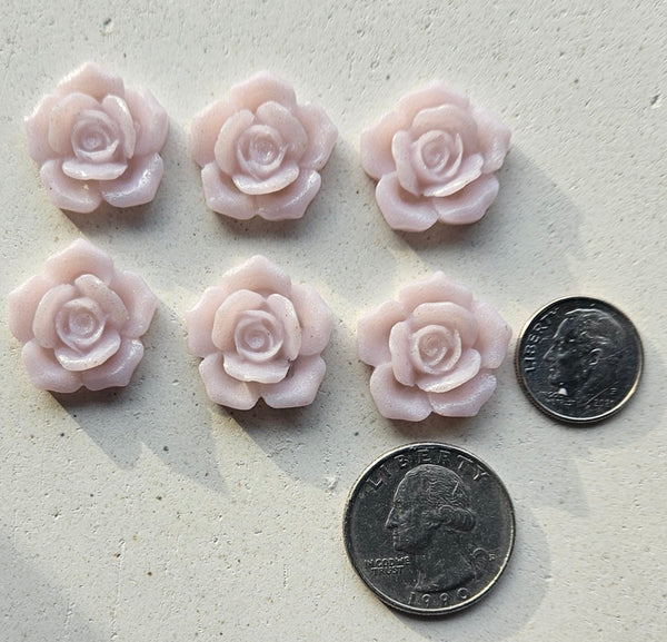 COE 96 Fusible Glass Flowers (Medium Roses) for Your Fused Glass Projects 19mm