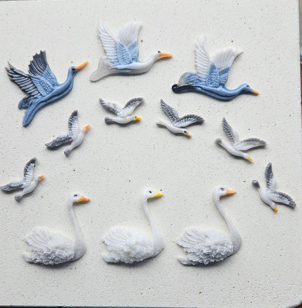 COE 96 Fused Glass Shore / Water Bird (s) for your Fused Glass Projects