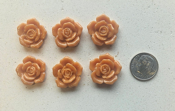 COE 96 Fusible Glass Flowers (Medium Roses) for Your Fused Glass Projects 19mm