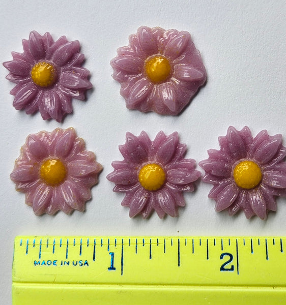 COE 96 Pre Fused Glass Flowers (daisies) for Your Fused Glass Projects
