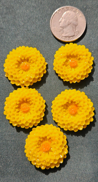 COE 96 Pre Fused Glass Flowers (Mums) for Your Fused Glass Projects