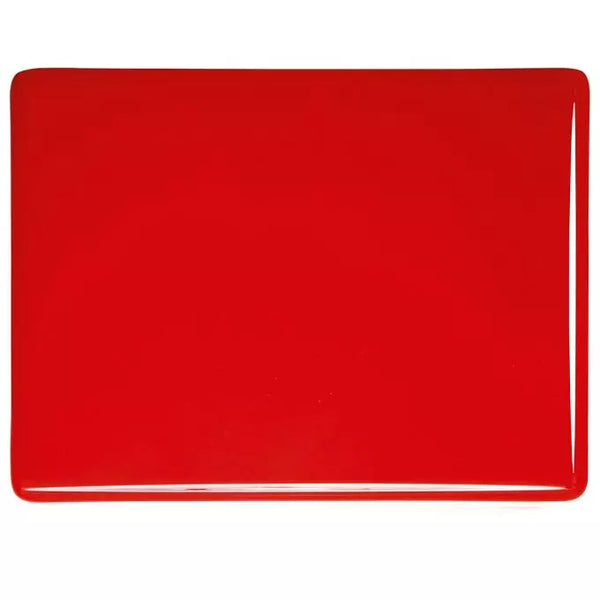 COE 90 - BU0225 -  Pimento Red Opal Bullseye Frit