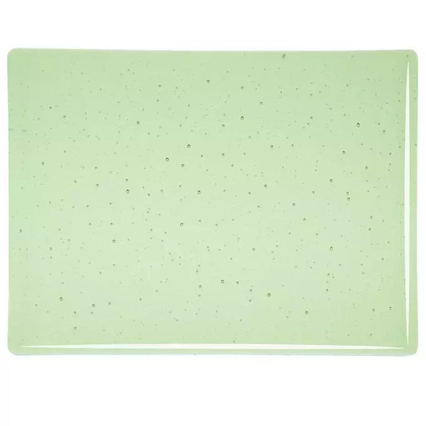 COE 90 - BU1217F - Leaf Green Transparent Bullseye Frit